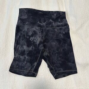 Lululemon tie dye 6” align shorts